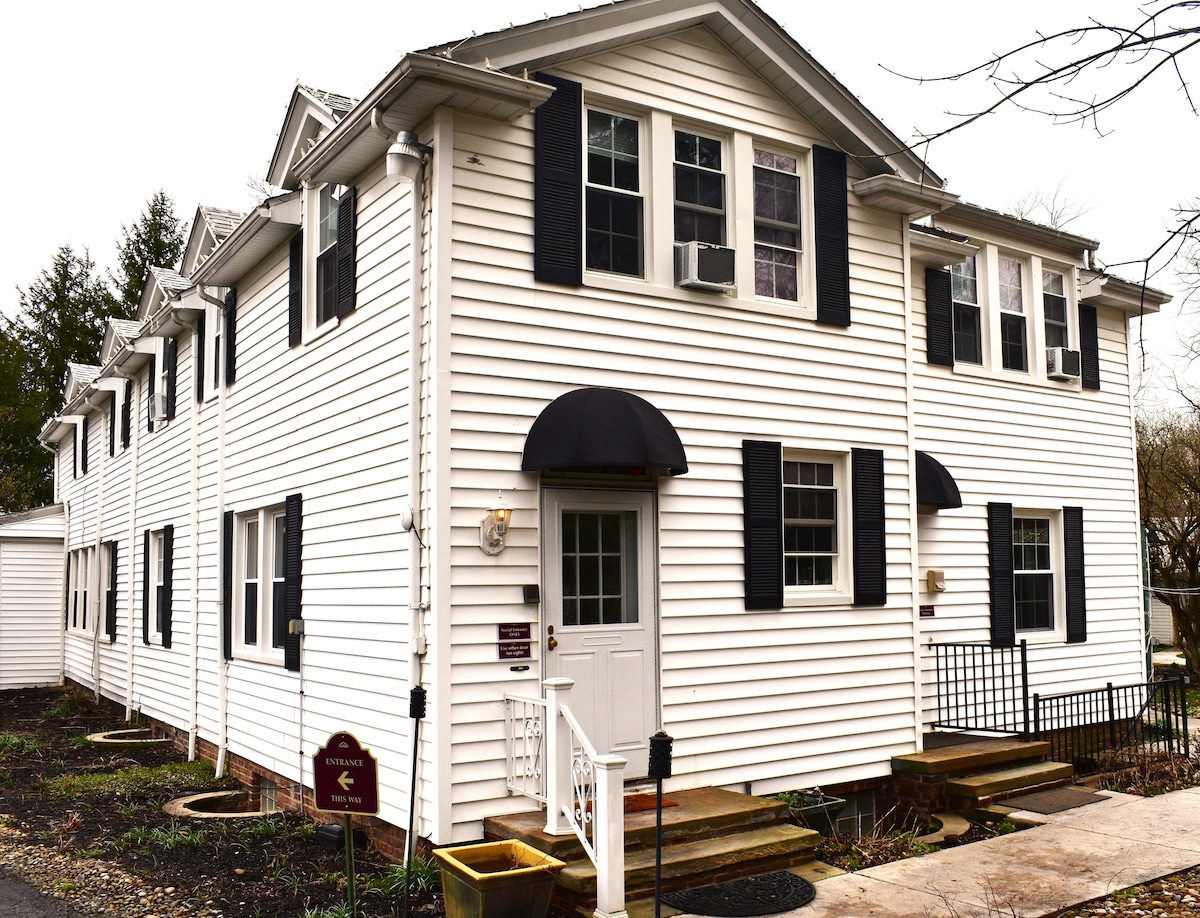 Acadia Manor exterior, one of the estate’s overnight homes